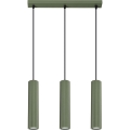 Пендел KARBON 3xGU10/10W/230V зелен