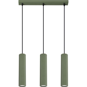 Пендел KARBON 3xGU10/10W/230V зелен