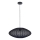 Пендел KINU 1xE27/20W/230V Ø 50 см черен