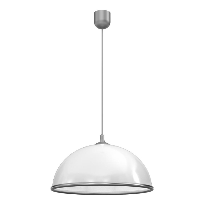 Пендел KITCHEN 1xE27/15W/230V бял/лъскав хром