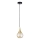 Пендел LACRIMA HONEY 1xE27/60W/230V
