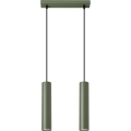 Пендел LAGOS 2xGU10/10W/230V зелен