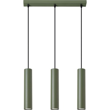 Пендел LAGOS 3xGU10/10W/230V зелен