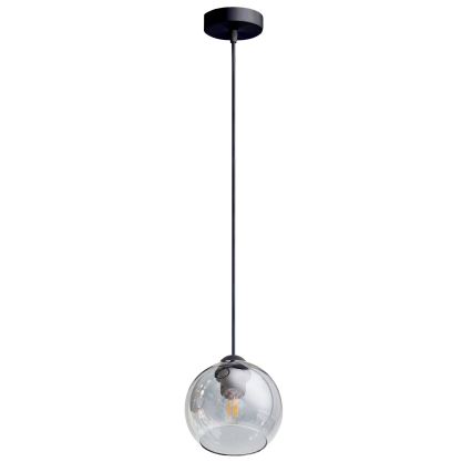 Пендел LATIL 1xE27/60W/230V черен
