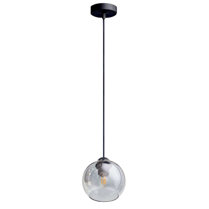 Пендел LATIL 1xE27/60W/230V черен