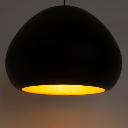 Пендел LAVA 1xE27/15W/230V черен/златист