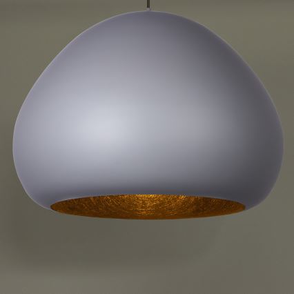 Пендел LAVA 1xE27/15W/230V сив/черен