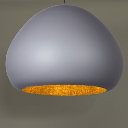 Пендел LAVA 1xE27/15W/230V сив/златист