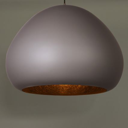Пендел LAVA 1xE27/15W/230V taupe/черен