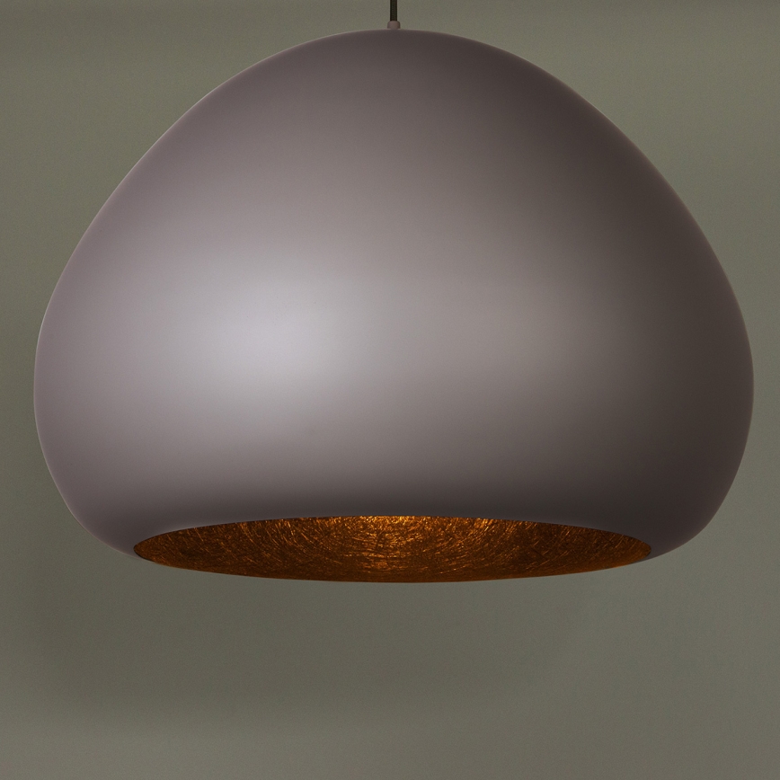Пендел LAVA 1xE27/15W/230V taupe/черен