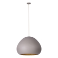 Пендел LAVA 1xE27/15W/230V taupe/златист