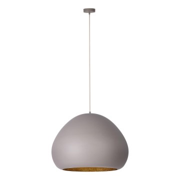 Пендел LAVA 1xE27/15W/230V taupe/златист