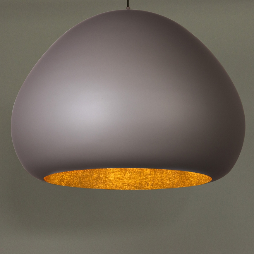 Пендел LAVA 1xE27/15W/230V taupe/златист