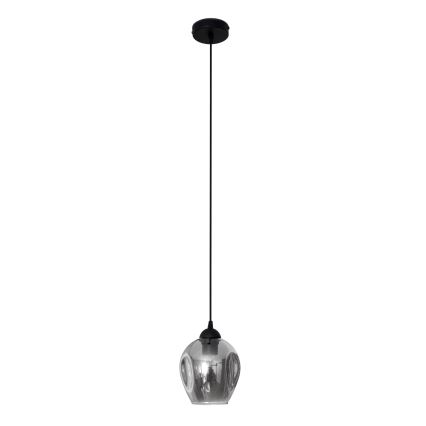Пендел LILI 1xE27/15W/230V черен/сив