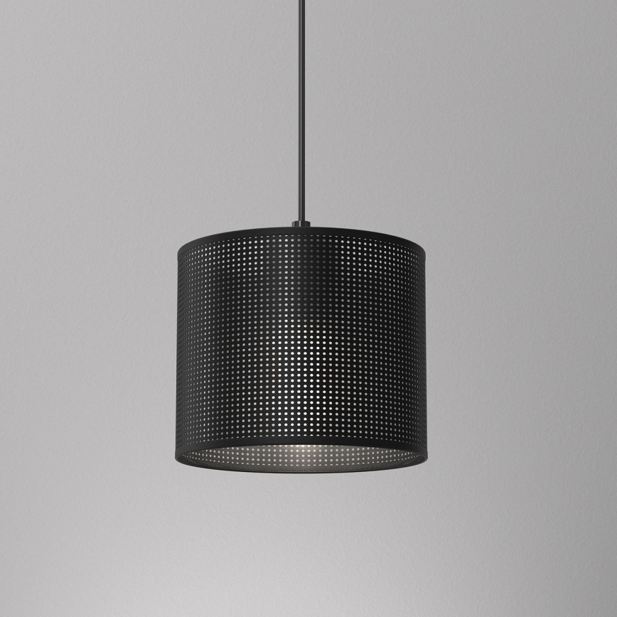 Пендел LOFT SHADE 1xE27/60W/230V Ø 18 см черен