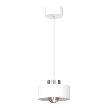 Пендел MARTI 1xE27/15W/230V бял/лъскав хром