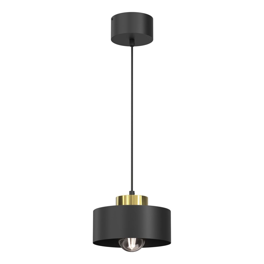 Пендел MARTI 1xE27/15W/230V черен/златист