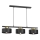Пендел MARTI 3xE27/15W/230V черен/златист
