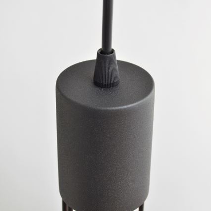 Пендел MELODY 2xE27/15W/230V черен