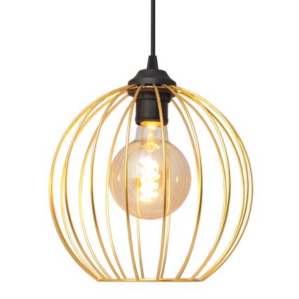 Пендел MERCURE 1xE27/15W/230V златист/черен