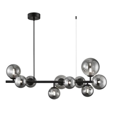 Пендел MILA 10xG9/9W/230V черен/сив