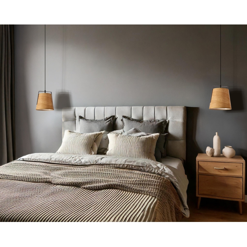 Пендел MILBURY 1xE27/40W/230V кафяв