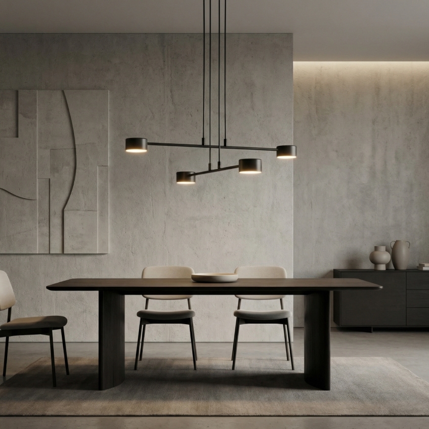 Пендел MODUS 4xGX53/12W/230V черен