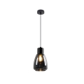 Пендел MOLDO 1xE27/40W/230V черен/опушен черен