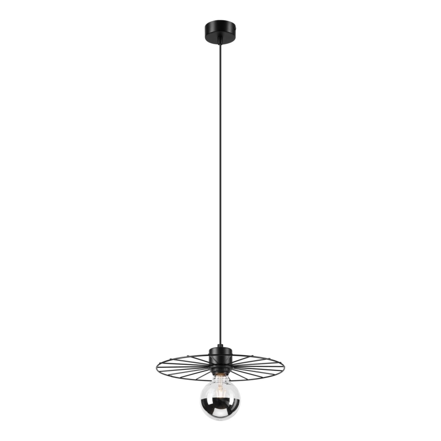 Пендел MONTANA 1xE27/15W/230V Ø 30 см черен