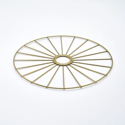 Пендел MONTANA 1xE27/15W/230V Ø 30 см златист/черен