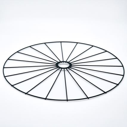 Пендел MONTANA 1xE27/15W/230V Ø 45 см черен