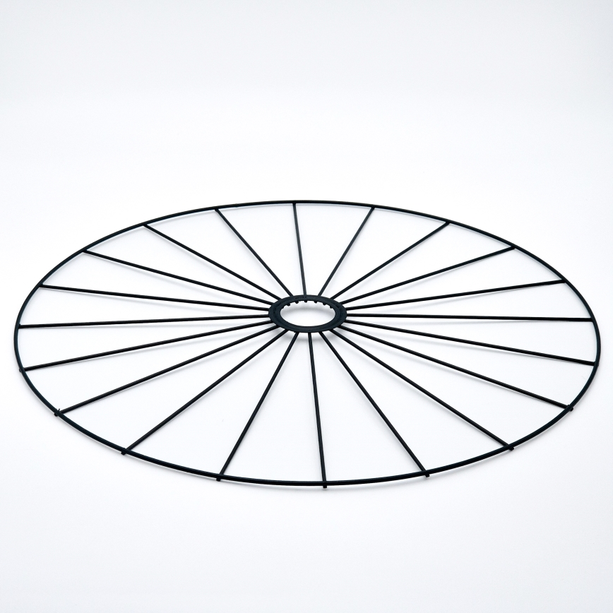 Пендел MONTANA 1xE27/15W/230V Ø 45 см черен