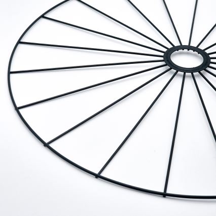 Пендел MONTANA 1xE27/15W/230V Ø 45 см черен