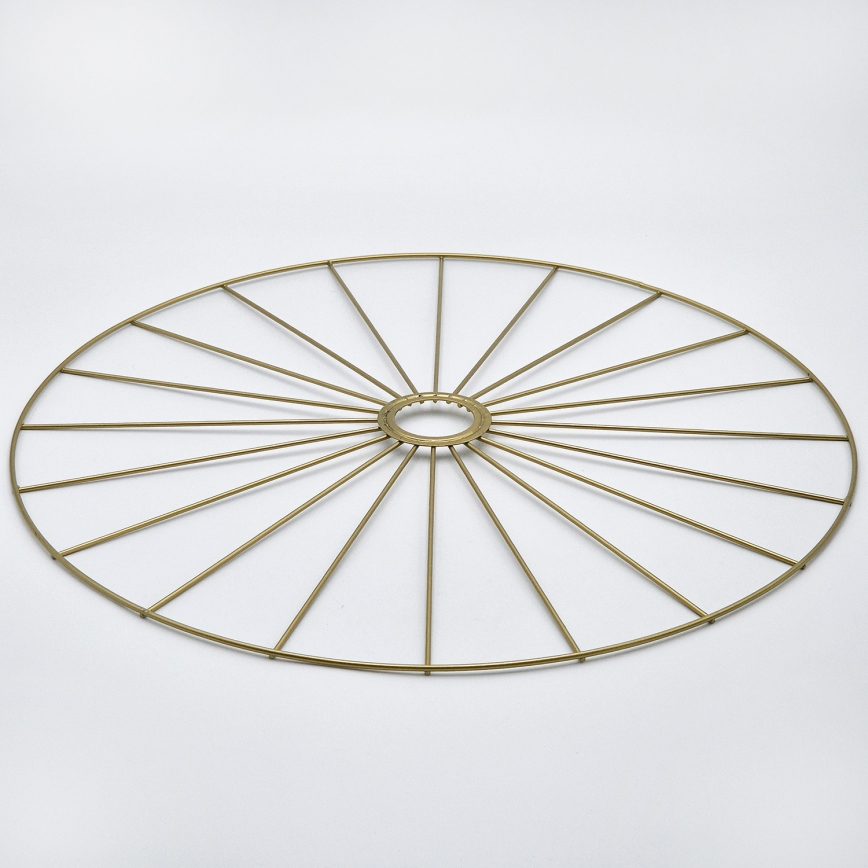 Пендел MONTANA 1xE27/15W/230V Ø 45 см златист/черен