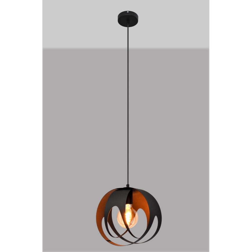 Пендел MOONLIGHT 1xE27/15W/230V черен