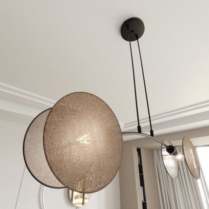 Пендел MOTIF 2xE27/15W/230V бежов