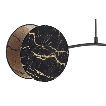 Пендел MOTIF 2xE27/15W/230V черен/златист