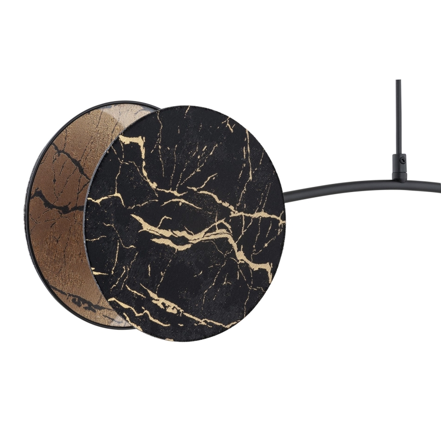 Пендел MOTIF 2xE27/15W/230V черен/златист