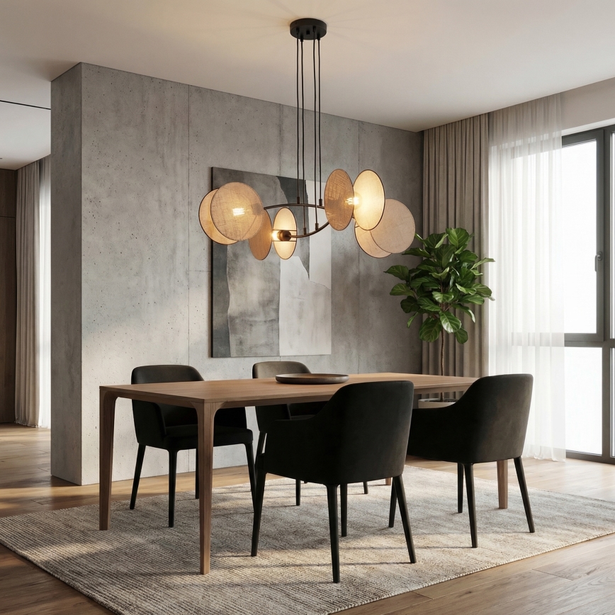 Пендел MOTIF 4xE14/10W/230V бежов