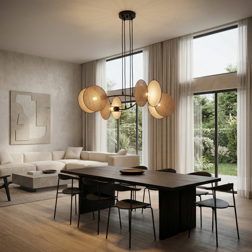 Пендел MOTIF 4xE14/10W/230V бежов