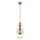 Пендел MUFI 1xE14/10W/230V златист/бежов