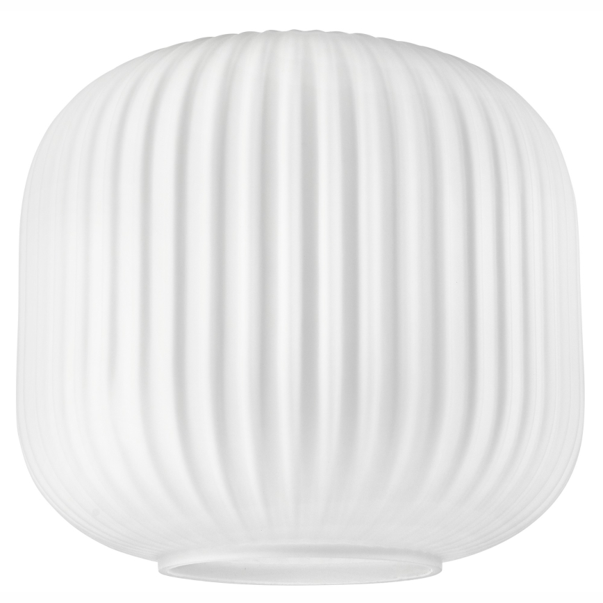 Пендел на шнур HECTOR 1xE27/15W/230V бял/месинг Ø 20 см