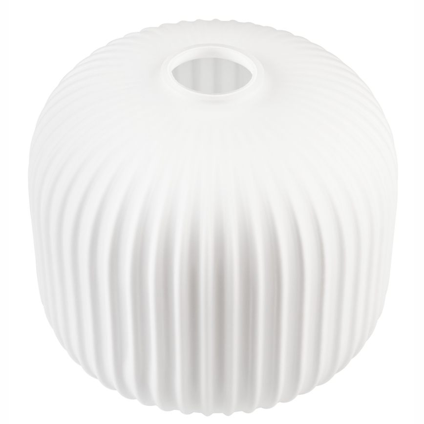 Пендел на шнур HECTOR 1xE27/15W/230V бял/месинг Ø 20 см