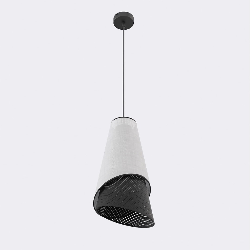 Пендел на шнур MODA 1xE27/15W/230V сив/черен