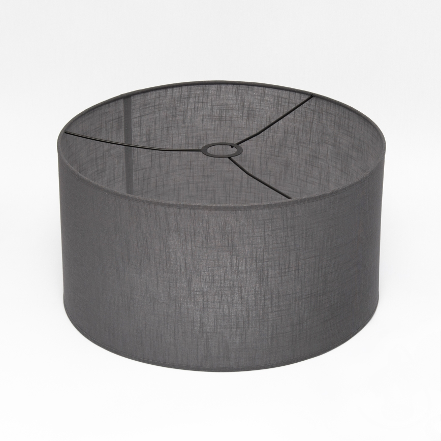 Пендел на кабел ALBA 1xE27/15W/230V Ø 45 см, сив