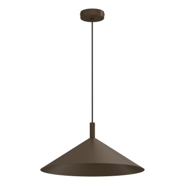 Пендел на кабел ANEGA 1xGX53/15W/230V, диаметър 40 см, кафяв