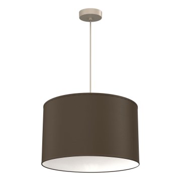 Пендел на кабел ARDEN 1xE27/15W/230V, Ø 40 см, бежово/кафяво