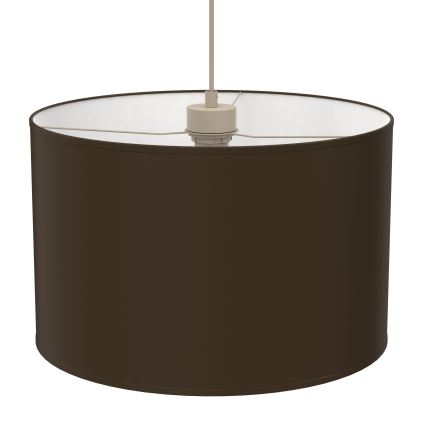 Пендел на кабел ARDEN 1xE27/15W/230V, Ø 40 см, бежово/кафяво