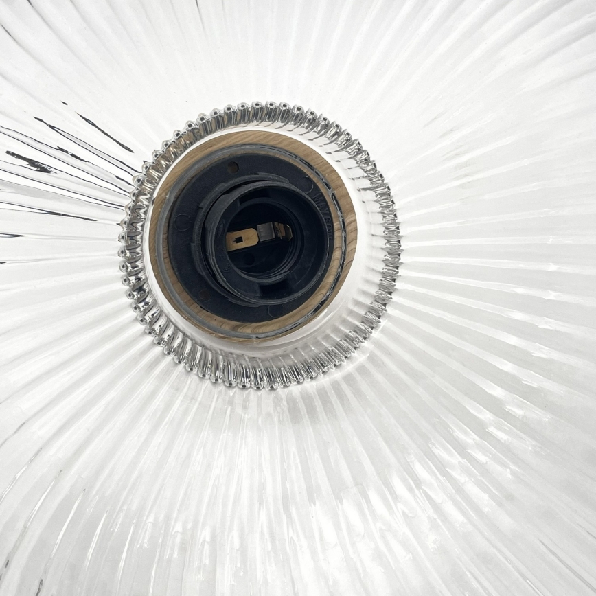 Пендел на кабел ASTA 1xE27/60W/230V Ø 28 см дъб