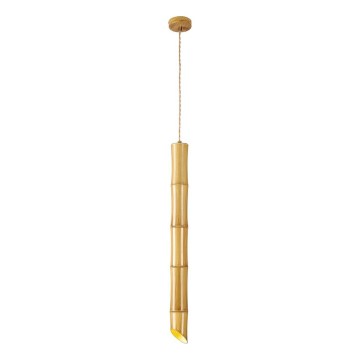Пендел на кабел BAMBOO 1xGU10/50W/230V бамбук